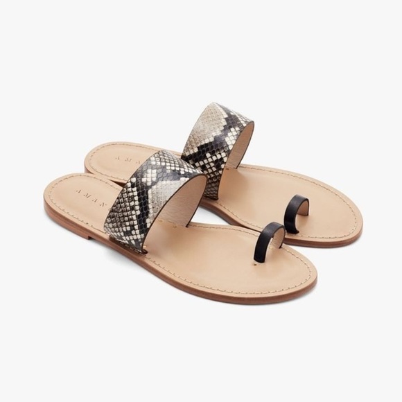 Cuyana x Amanu Studio Style 06 in Python Print women’s size 11 shoes leather - Picture 9 of 9